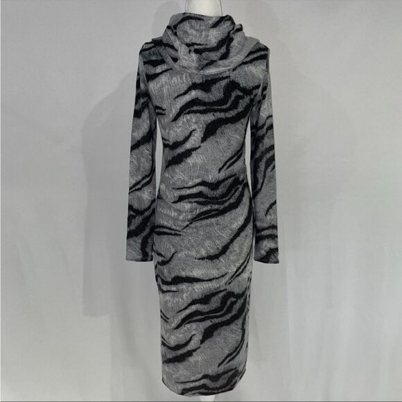 NWT Catherine malandrino cowl neck midi dress xs - Picture 15 of 15